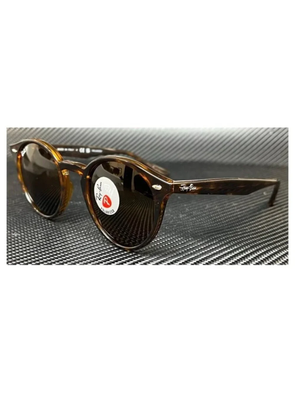 New Ray Ban Men  HAVANA Sunglasses  49- 21- 145
